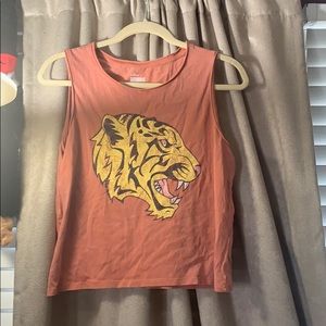 Crop top Tiger shirt
